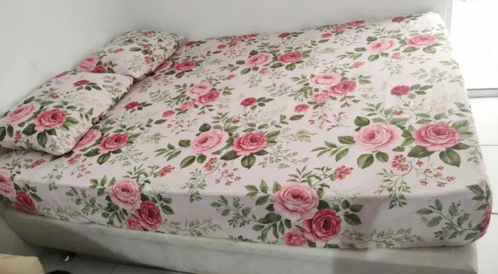 VENDO CAMA BEM COMSERVADA DE CASAL CAMA BOX MOTIVO MUDANÇA ?