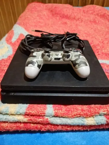 ps4 com controle personalizado