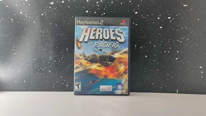Jogo heroes of the Pacific de ps2