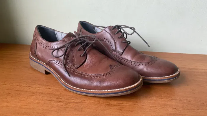 Sapato Masculino Rafarillo Marrom Nº 38 - Excelente Estado