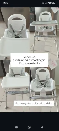 Cadeirão de alimentação