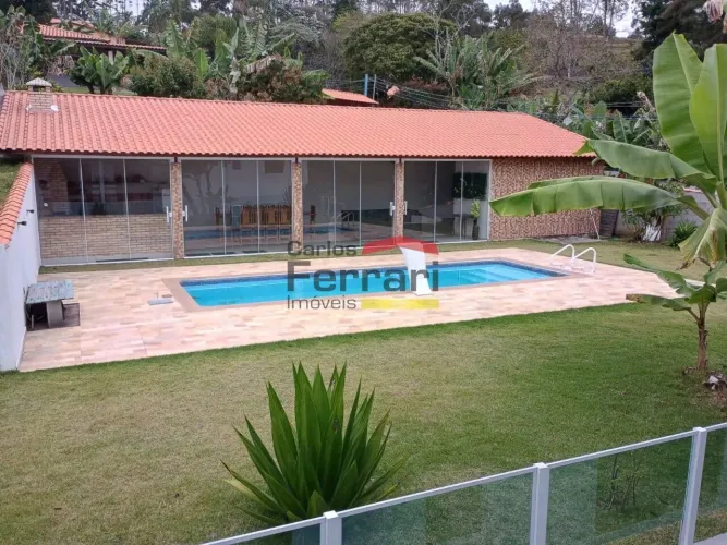 CHÁCARA EM SALESÓPOLIS - 470 M2 - 7 DORM. 3 SUÍTES - 5 VAGAS