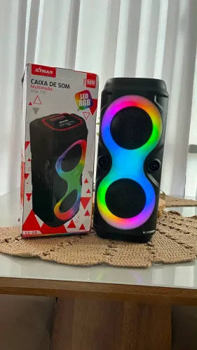 Caixa de som multimídia XTRAD sem fio