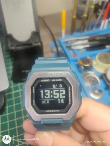 Relógio Casio GBX-100 - usado em perfeito estado