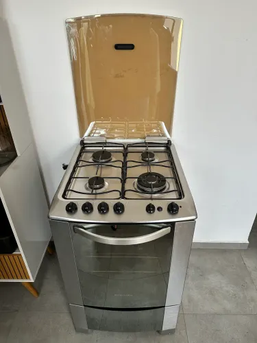 FOGÃO ELETROLUX INOX 4 bocas