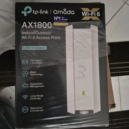 Access Point Wifi 6 AX1800Dual Band Gigabit Omada TP-Link EAP610-OUTDOOR