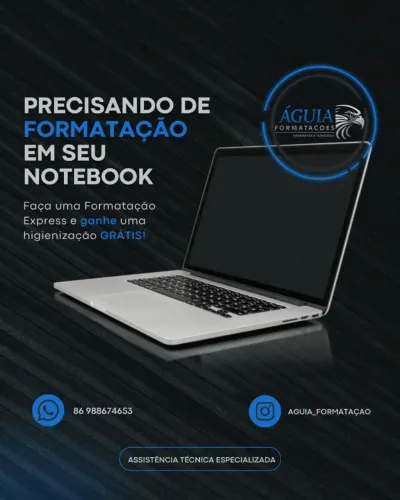 Manutenção de Notebook em Teresina | Formatação, SSD e Conserto Rápido