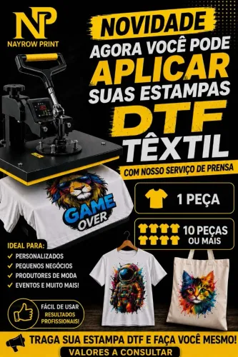 Serviço Prensa Térmica