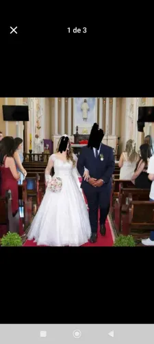 Vestido de noiva Dayara Oliveira 