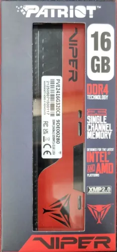 Memória RAM Patriot Viper Elite II 16GB DDR4 3200MHz