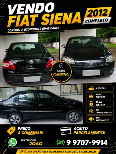 Fiat Siena 1.0/ EX 1.0 MPI Fire/ Fire Flex 8V 2012