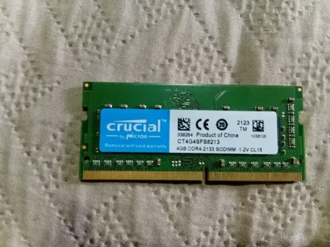 Memória Ram 4gb DDR4 2133 MHz Crucial