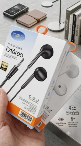 Fone de Ouvido P2 Com Fio Siliconado