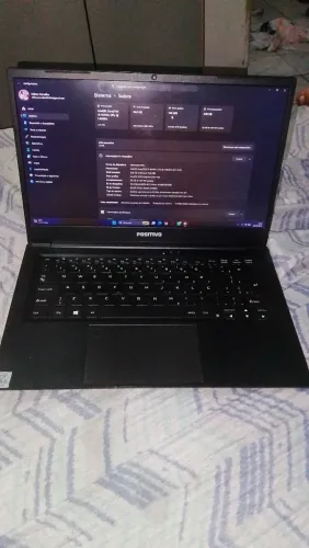 Vendo notebook positivo Master N4340<br>Na garantia ainda pela casa do notebook
