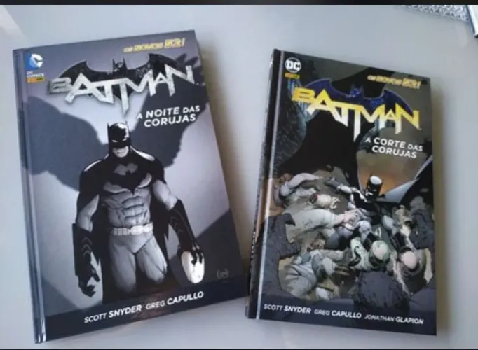 Kit Batman: A Corte das Corujas + A Noite das Corujas + Mascara Coruja