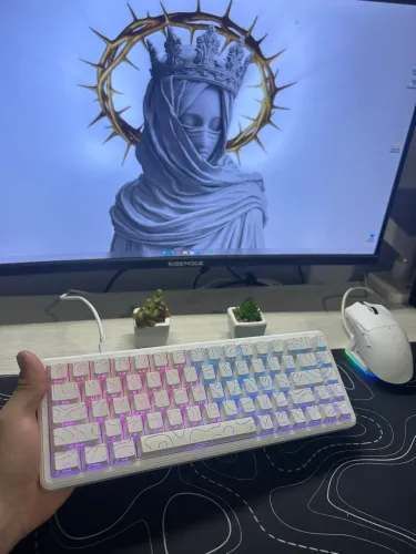 Teclado Magnético Ajazz AK680 Max - RGB | Excelente Estado