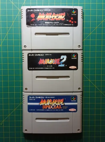 Trilogia FATAL FURY - ORIGINAL - SUPER FAMICOM