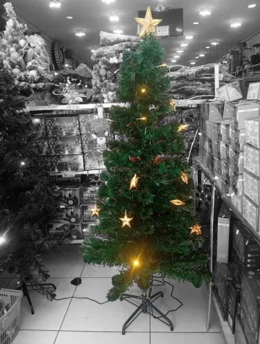 Árvore de natal com leds