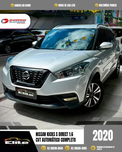 Nissan Kicks S Direct 1.6 16V Flex 5P Aut.(pcd) 2020