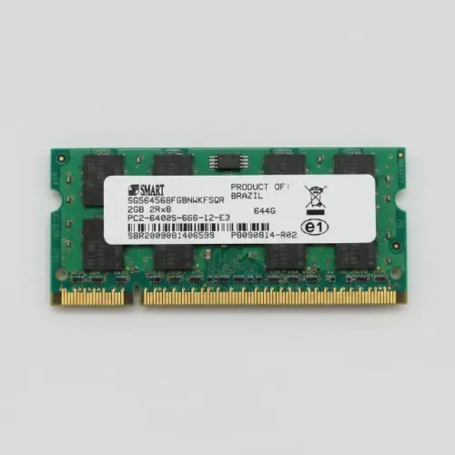 Memória RAM Original Smart 2 GB DDR2 PC2-6400S 800 MHz para Notebook Laptop All-In-One PC