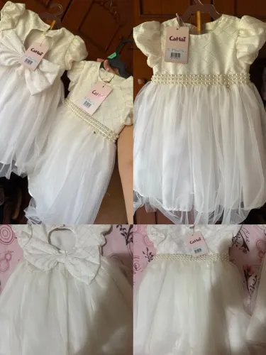 Vestido Branco infantil 1 ano