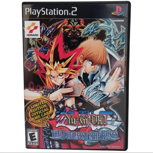 Memory card com todas as cartas yugioh ps2