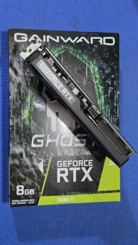Placa de Vídeo Gainward NVIDIA GeForce RTX 3060 Ti Ghost, LHR, 8GB, GDDR6, 256Bit, DLSS, 