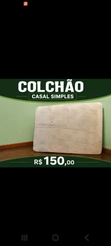 COLCHÃO CASAL SIMPLES