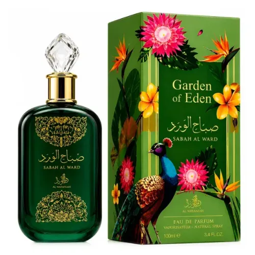 Perfume Al Wataniah Sabah Al Ward Garden Eau de Parfum Feminino 100ml Original