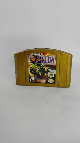 Zelda majoras mask Nintendo 64 original com detalhes na carcaça