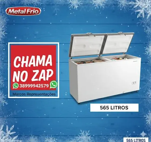 Congelador metal frio!