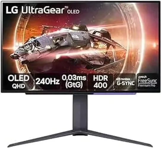 Monitor Gamer OLED 27'' 240hz 0.03 MS tempo de resposta
