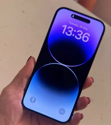 iPhone 14 Pro roxo 512 todo original