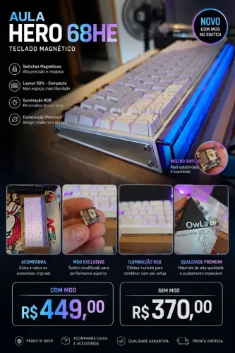 Aula hero68 HE Com MOD switch