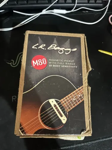 Captador LRBAGGS M80 ativo/passivo