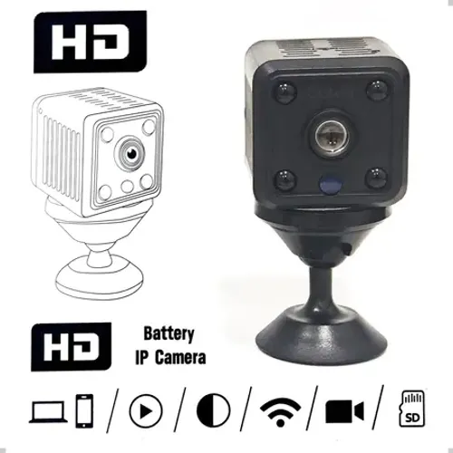 Mini Micro Câmera HD WiFi