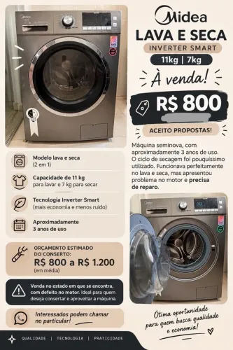 Lava e seca