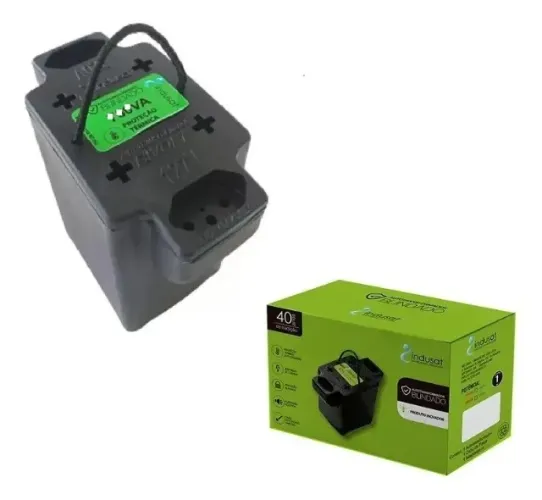 Transformador Indusat 1500VA 975W Blindado Bivolt Conversor 127V 220V Tripolar Energia pod