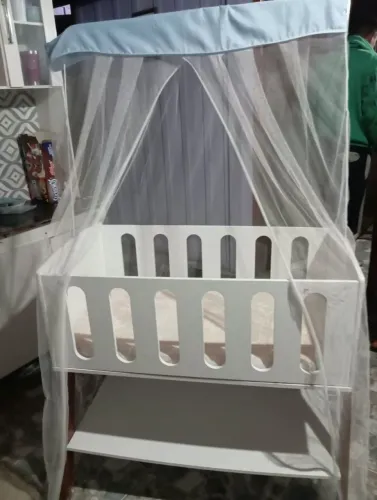 Mini berço com colchão 