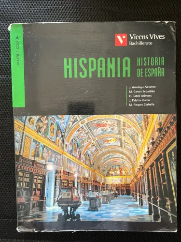 Livro Espanhol didático Hispania historia de España - Vicens Vives