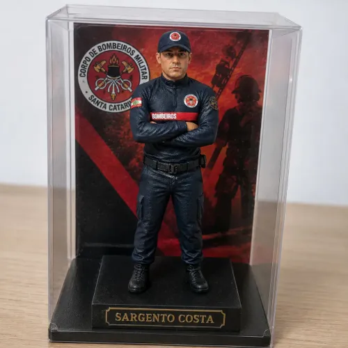Miniatura personalizada, tipo desenho