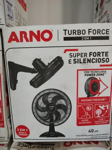 Ventilador Arno Turbo Force 2 em 1 40cm VF 42 220V