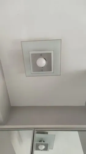 Lustre de teto moderno com base de vidro - usado