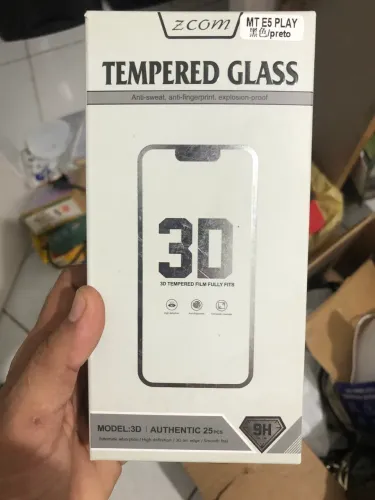 Caixa com Películas celular