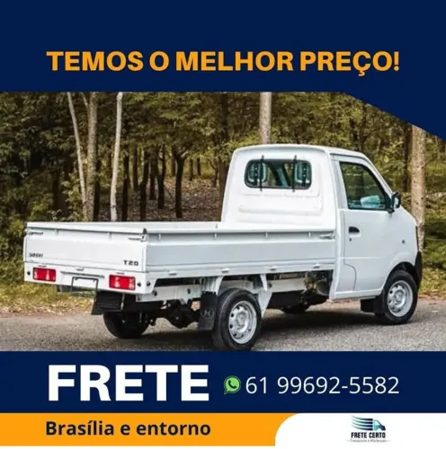 Pequenos frete em todo Df