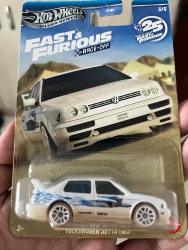 HOT WHEELS VOLKSWAGEN JETTA MK3 - SILVER SERIES