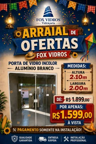 PORTA DE VIDRO 