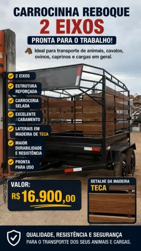 Vendo carrocinha 