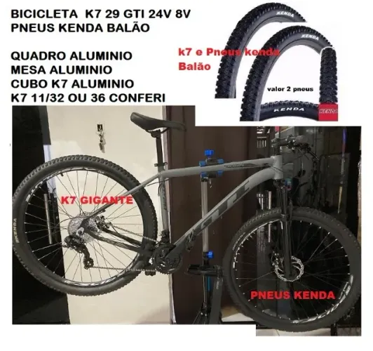 Bicicleta 29 k7 11/36 Gigante Com Nota Fiscal 