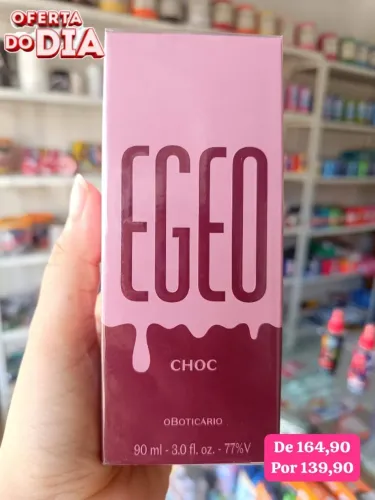 Perfume Egeo Choc. Boticário. Faço entregas em toda Belém e Ananindeua